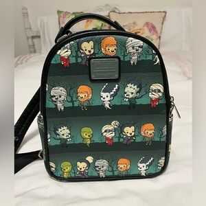 NWOT Loungefly Universal Monsters Character Backpack